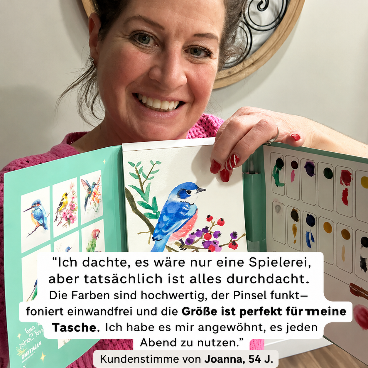 Anti Stress Wasserfarben-Kit