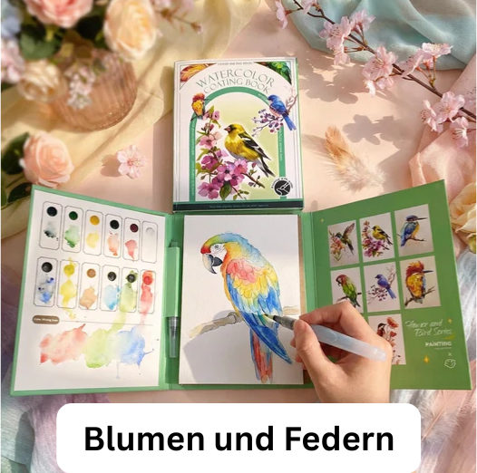 Anti Stress Wasserfarben-Kit